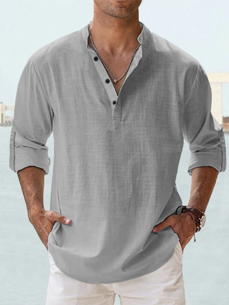Erik | Chemise en lin respirant
