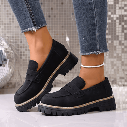 Claire | Mocassins plateforme chics
