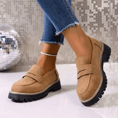 Claire | Mocassins plateforme chics