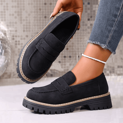 Claire | Mocassins plateforme chics