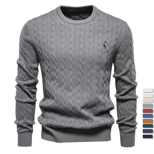 Mathis | Pull avec Broderie Girafe