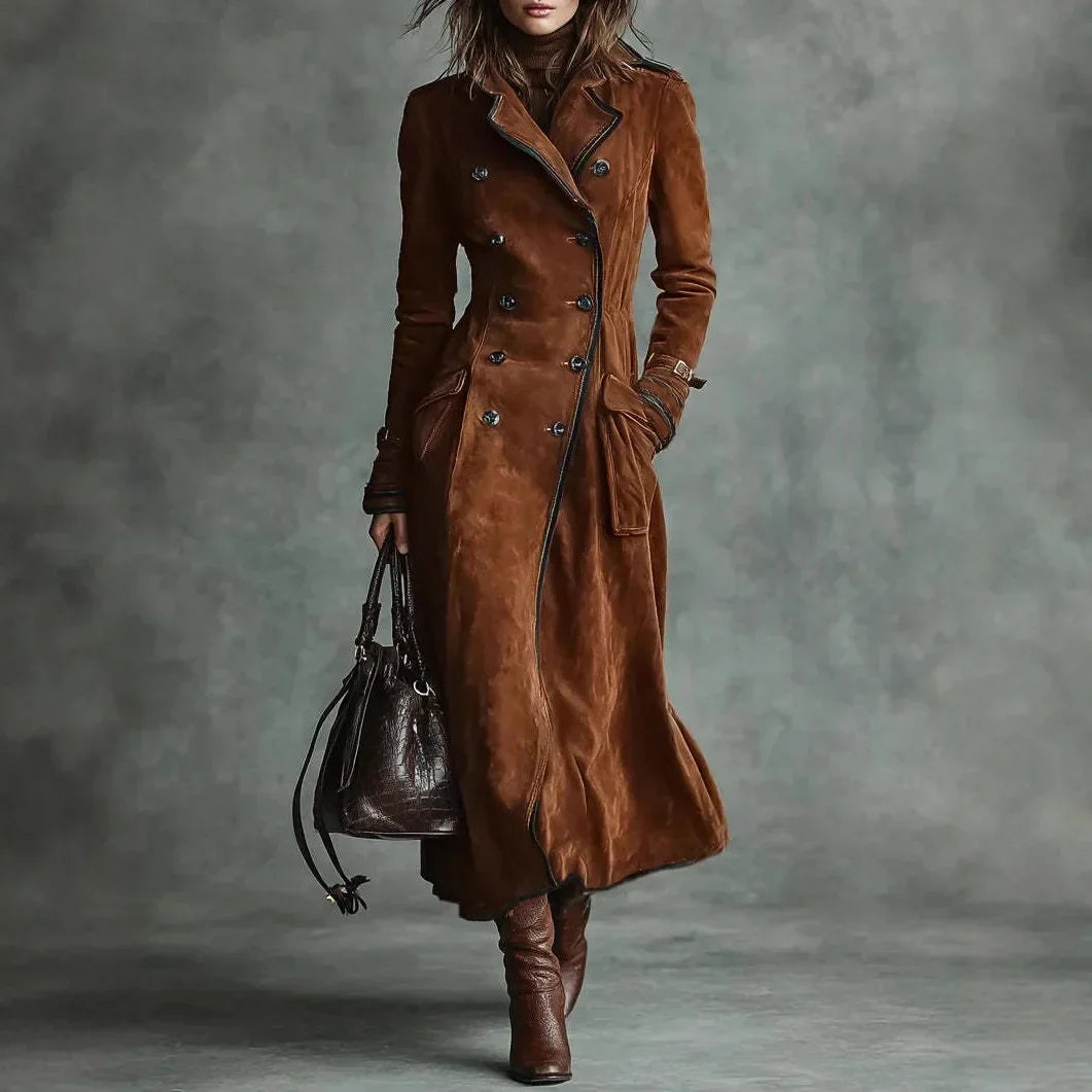 Justine | Manteau long ceinturé