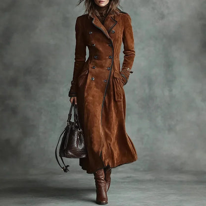 Justine | Manteau long ceinturé