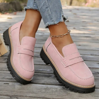 Claire | Mocassins plateforme chics