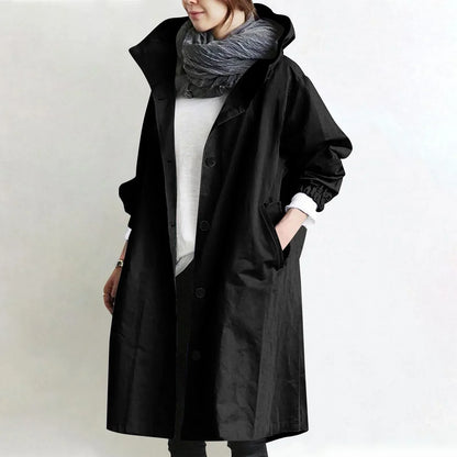 Arabella | Manteau long à capuche