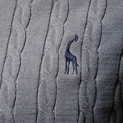 Mathis | Pull avec Broderie Girafe