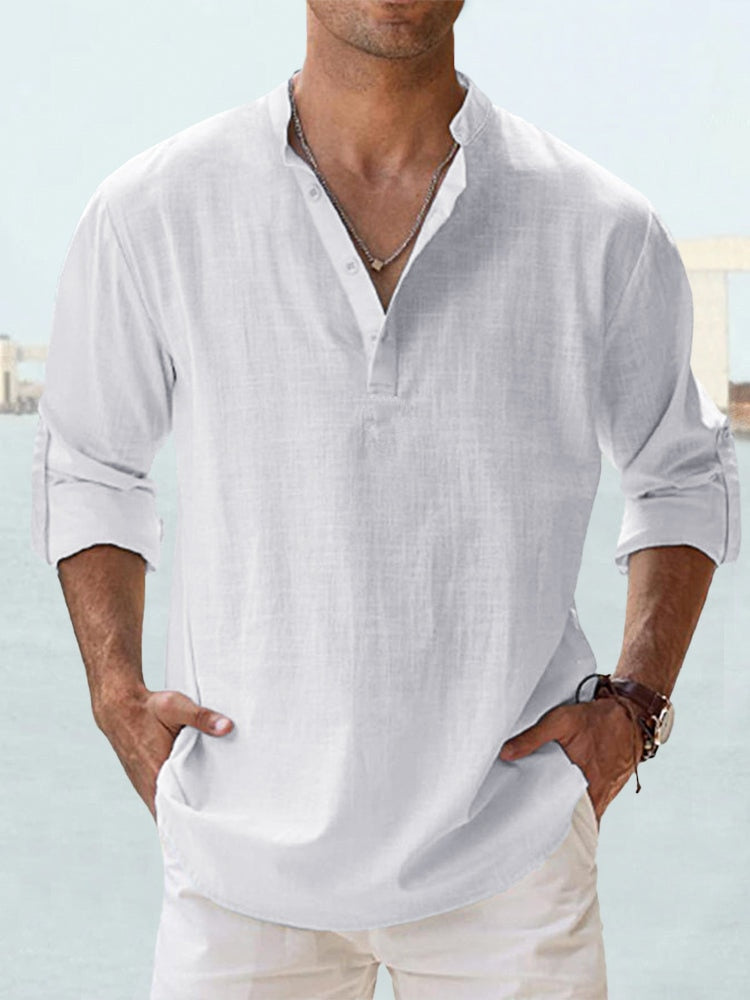 Erik | Chemise en lin respirant