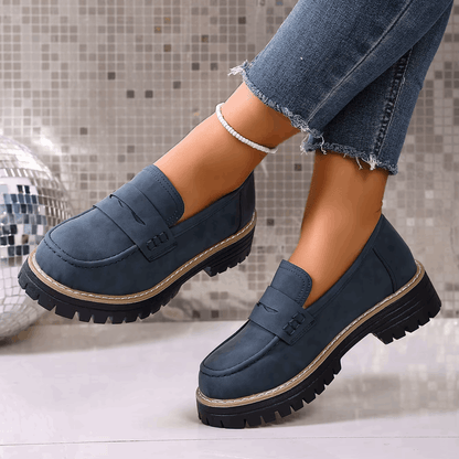 Claire | Mocassins plateforme chics