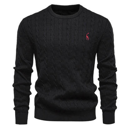 Mathis | Pull avec Broderie Girafe