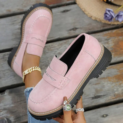 Claire | Mocassins plateforme chics