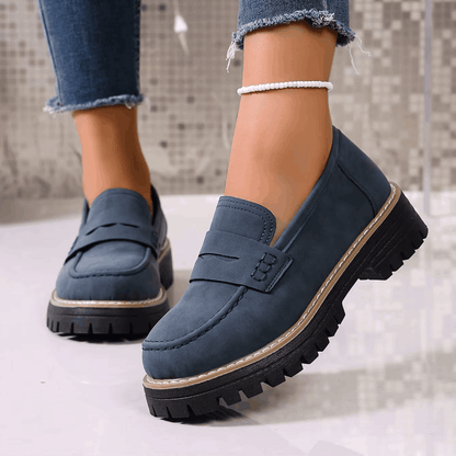 Claire | Mocassins plateforme chics