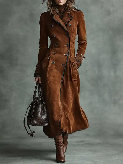 Justine | Manteau long ceinturé