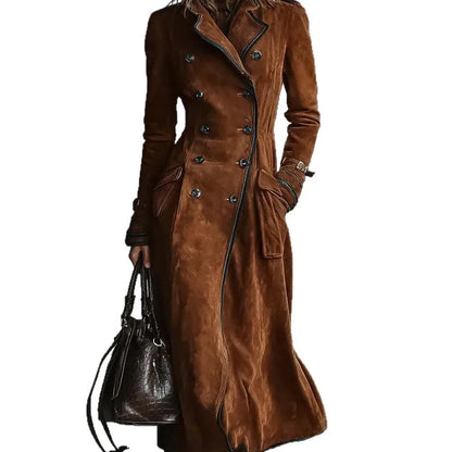 Justine | Manteau long ceinturé