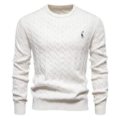 Mathis | Pull avec Broderie Girafe
