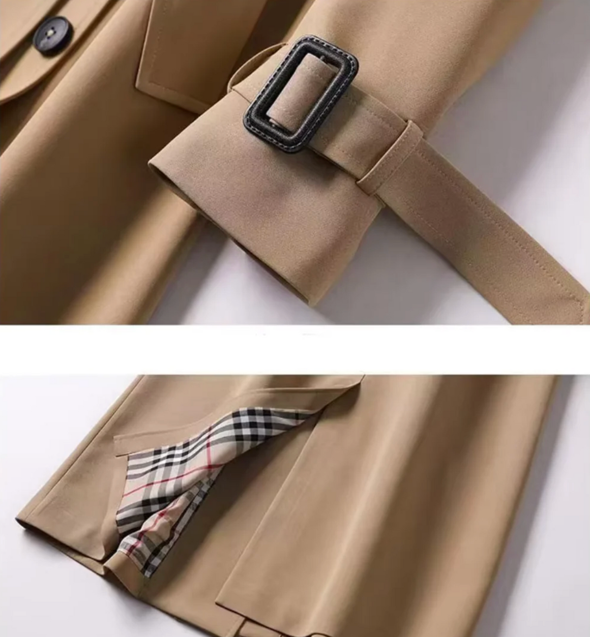 Lucille | Trench ceinturé mi-saison