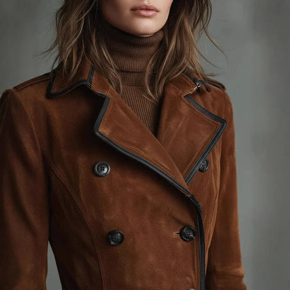 Justine | Manteau long ceinturé