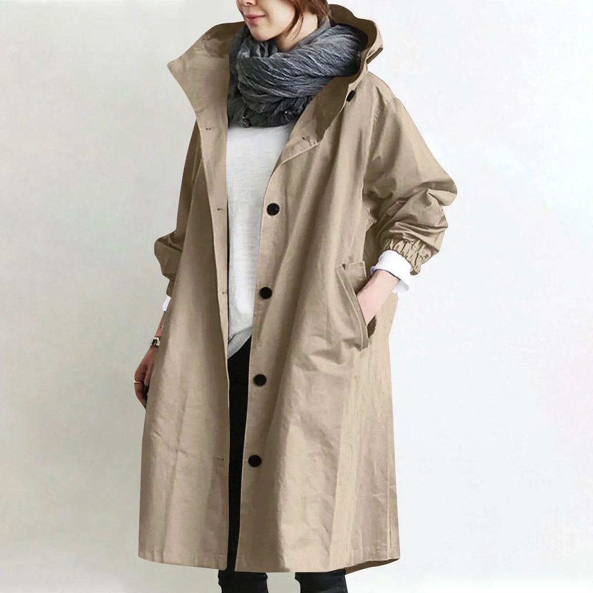 Arabella | Manteau long à capuche