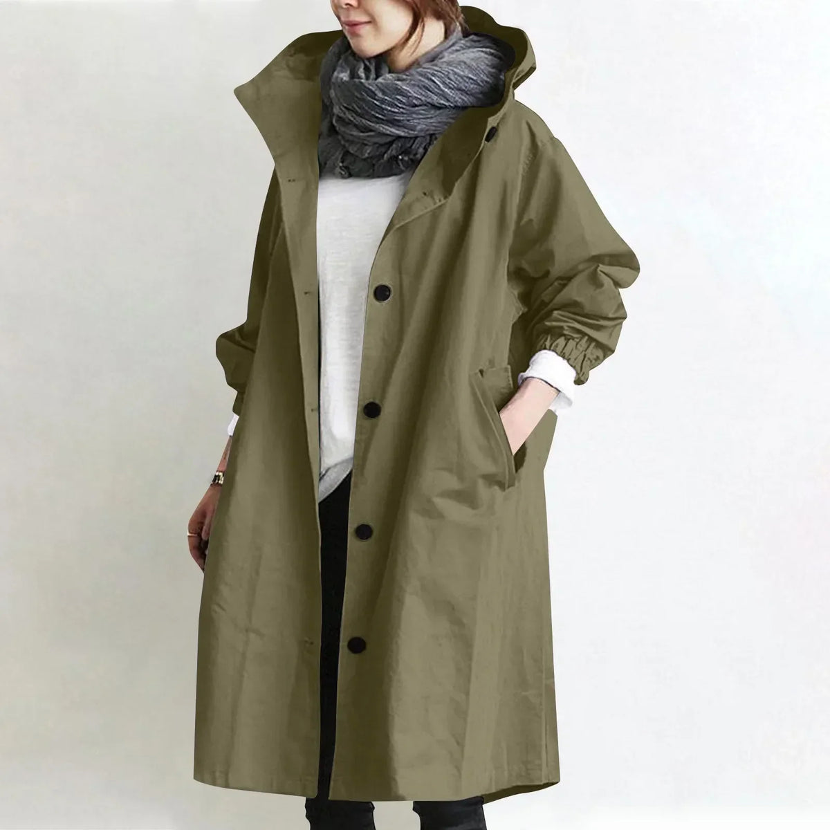 Arabella | Manteau long à capuche