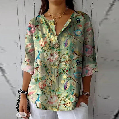 Roseline | Blouse fleurie fluide