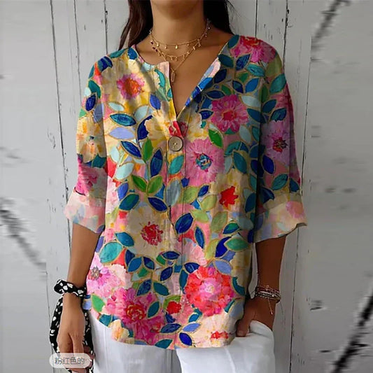 Roseline | Blouse fleurie fluide