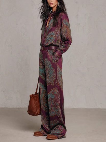 Emmanuelle | Ensemble imprimé deux pièces