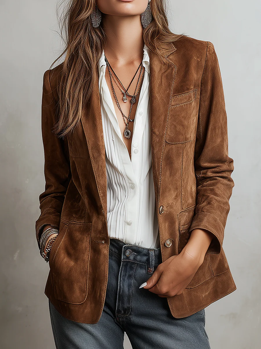 Aline | Blazer vintage structuré