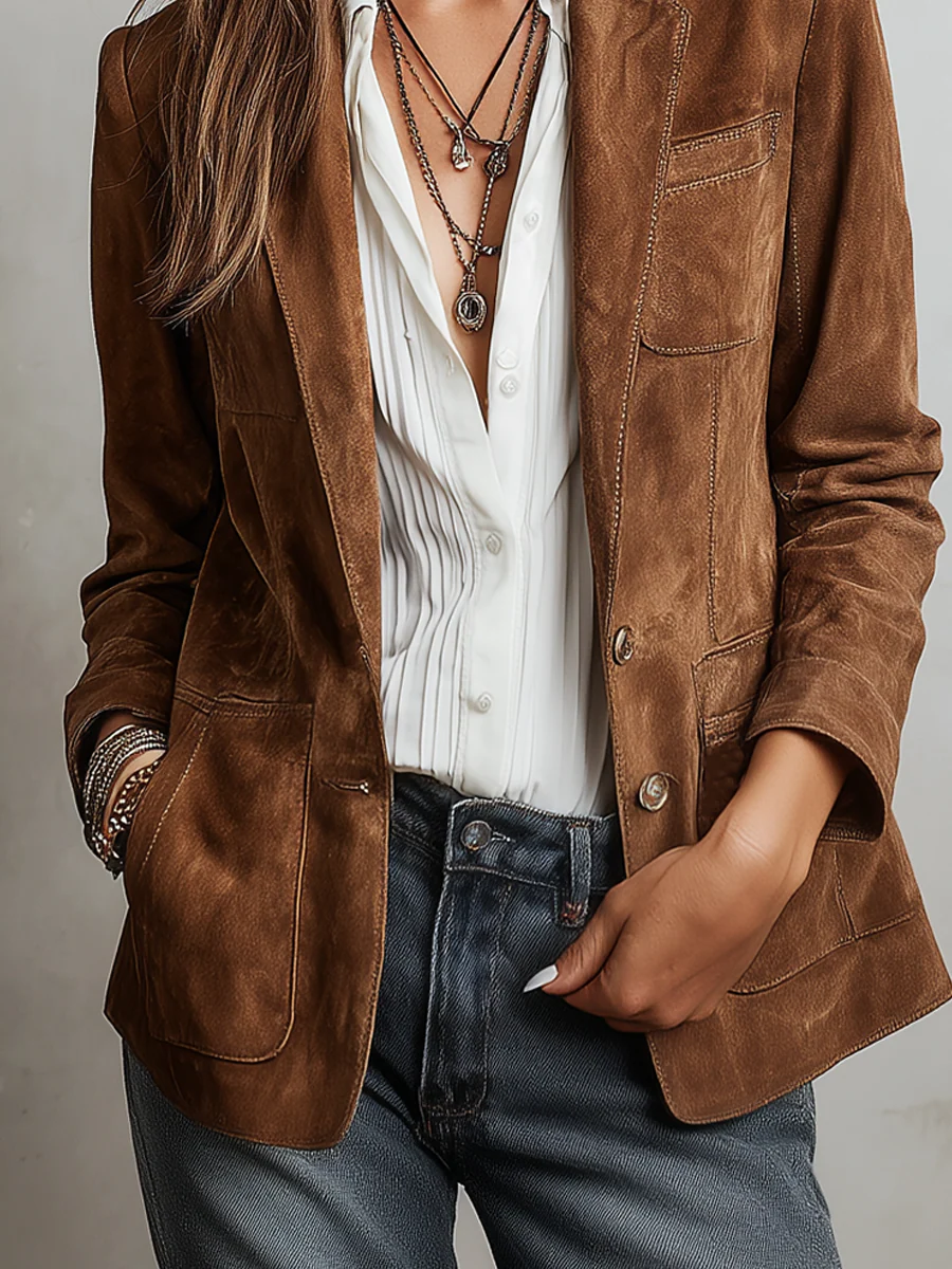 Aline | Blazer vintage structuré