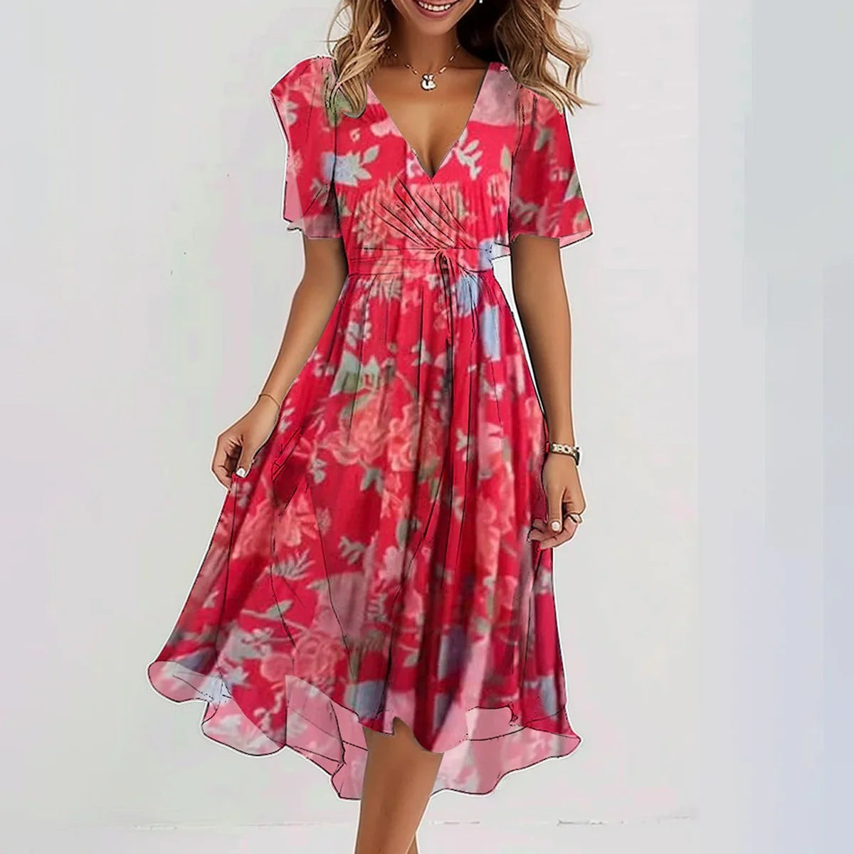 Marie | Robe d'été élégante