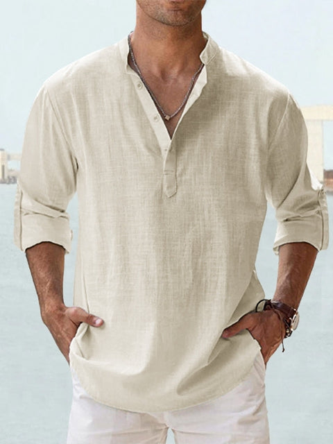 Erik | Chemise en lin respirant