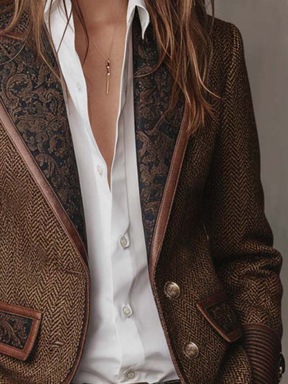 Héloïse | Blazer structuré contrasté