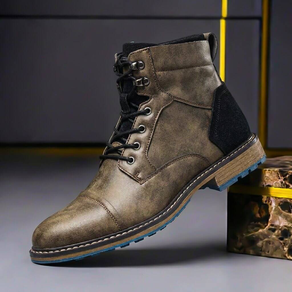 Châtelet | Bottes bicolores vintage
