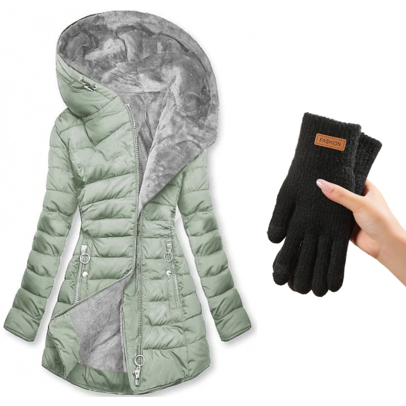 Gabrielle | Manteau hiver capuche isolé