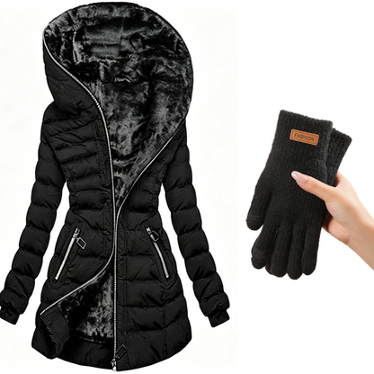 Gabrielle | Manteau hiver capuche isolé