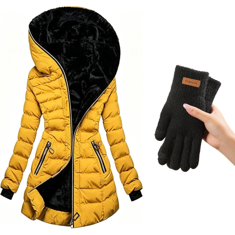 Gabrielle | Manteau hiver capuche isolé