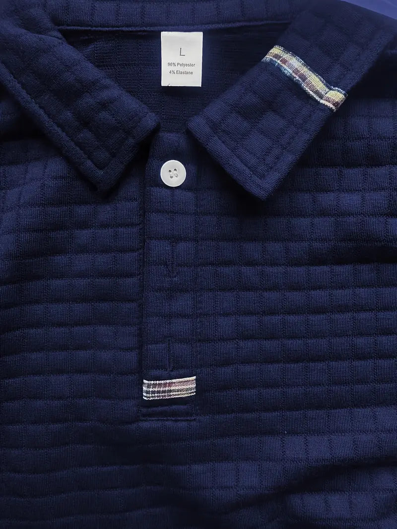 Isidore | Polo texture carrée poche