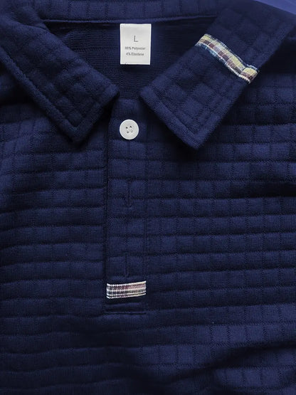 Isidore | Polo texture carrée poche