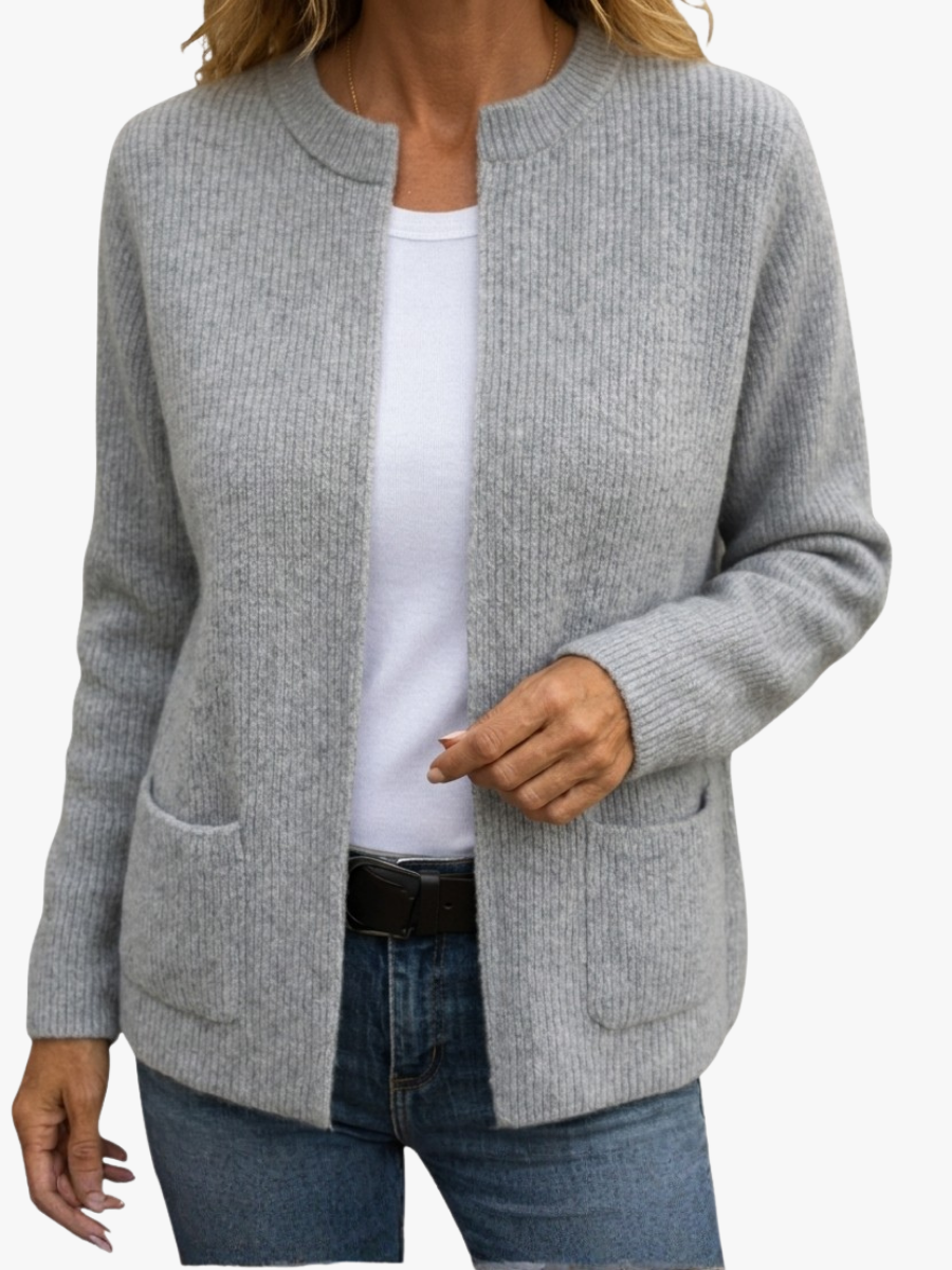 Suzanne | Gilet zippé maille chaude