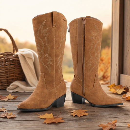 Eugénie | Bottes tige élargie