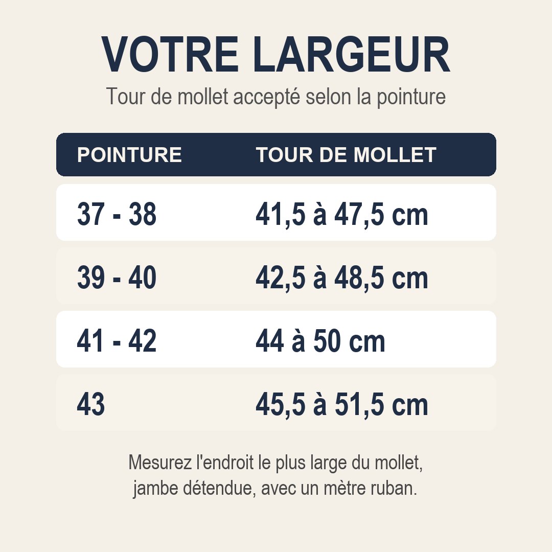 Eugénie | Bottes tige élargie