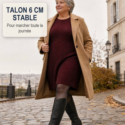 Eugénie | Bottes tige élargie