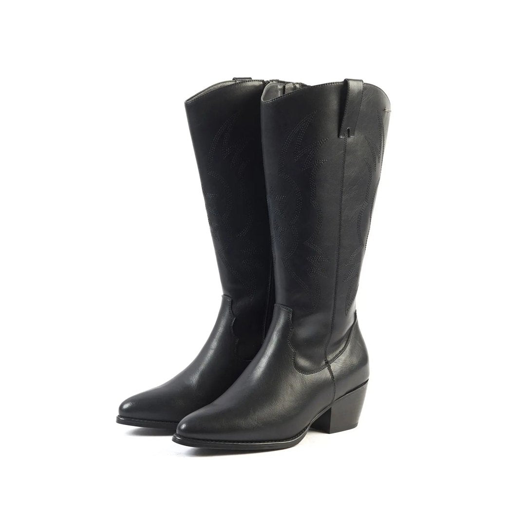 Eugénie | Bottes tige élargie