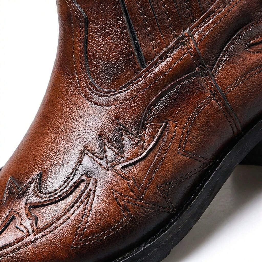 Odéon | Bottines western surpiquées