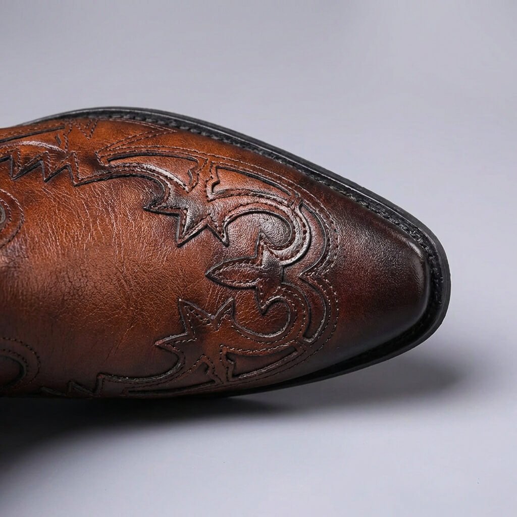 Odéon | Bottines western surpiquées