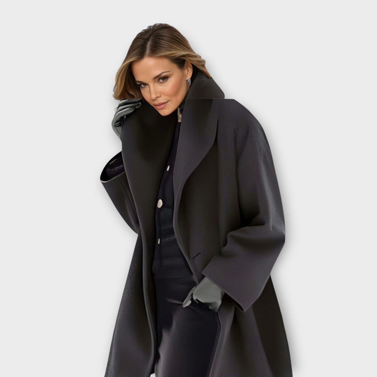 Garance | Manteau laine élégant
