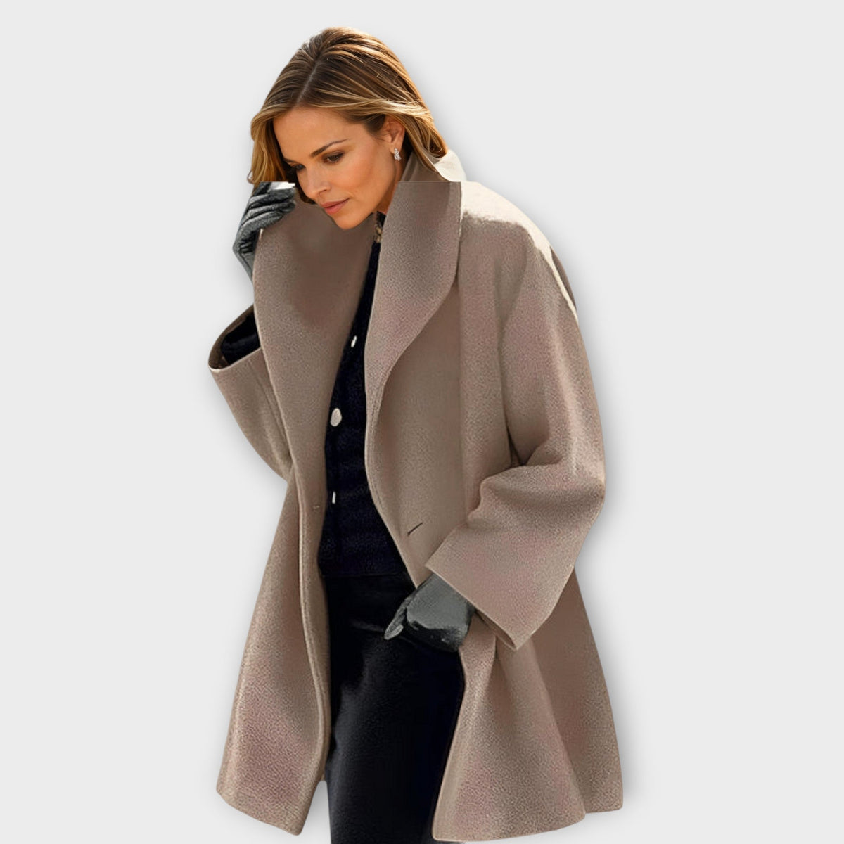 Garance | Manteau laine élégant