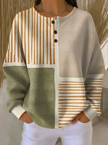 Clara | Pull tricot waffle chaud