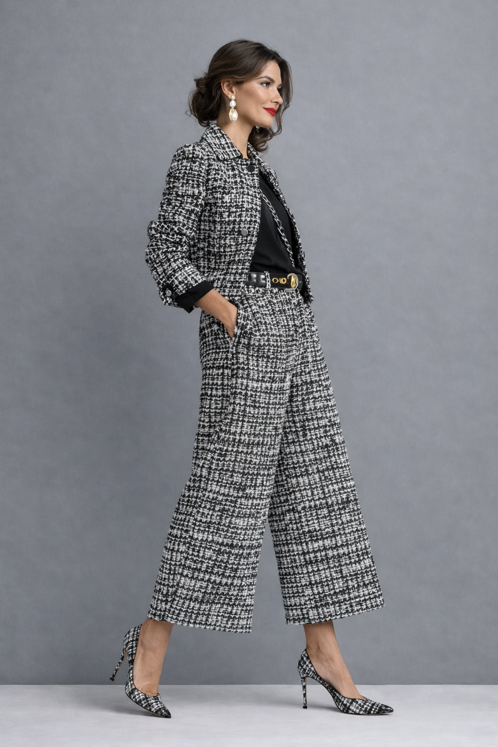 Bérénice | Ensemble en tweed