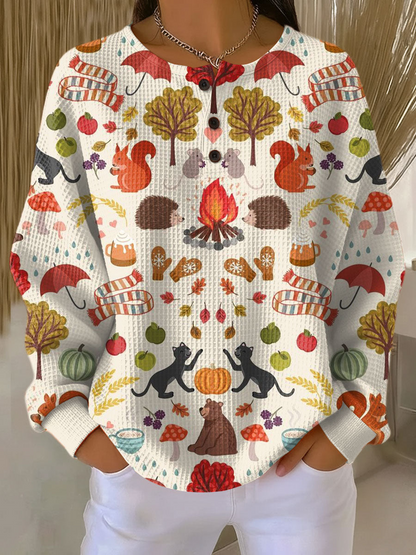 Clara | Pull tricot waffle chaud