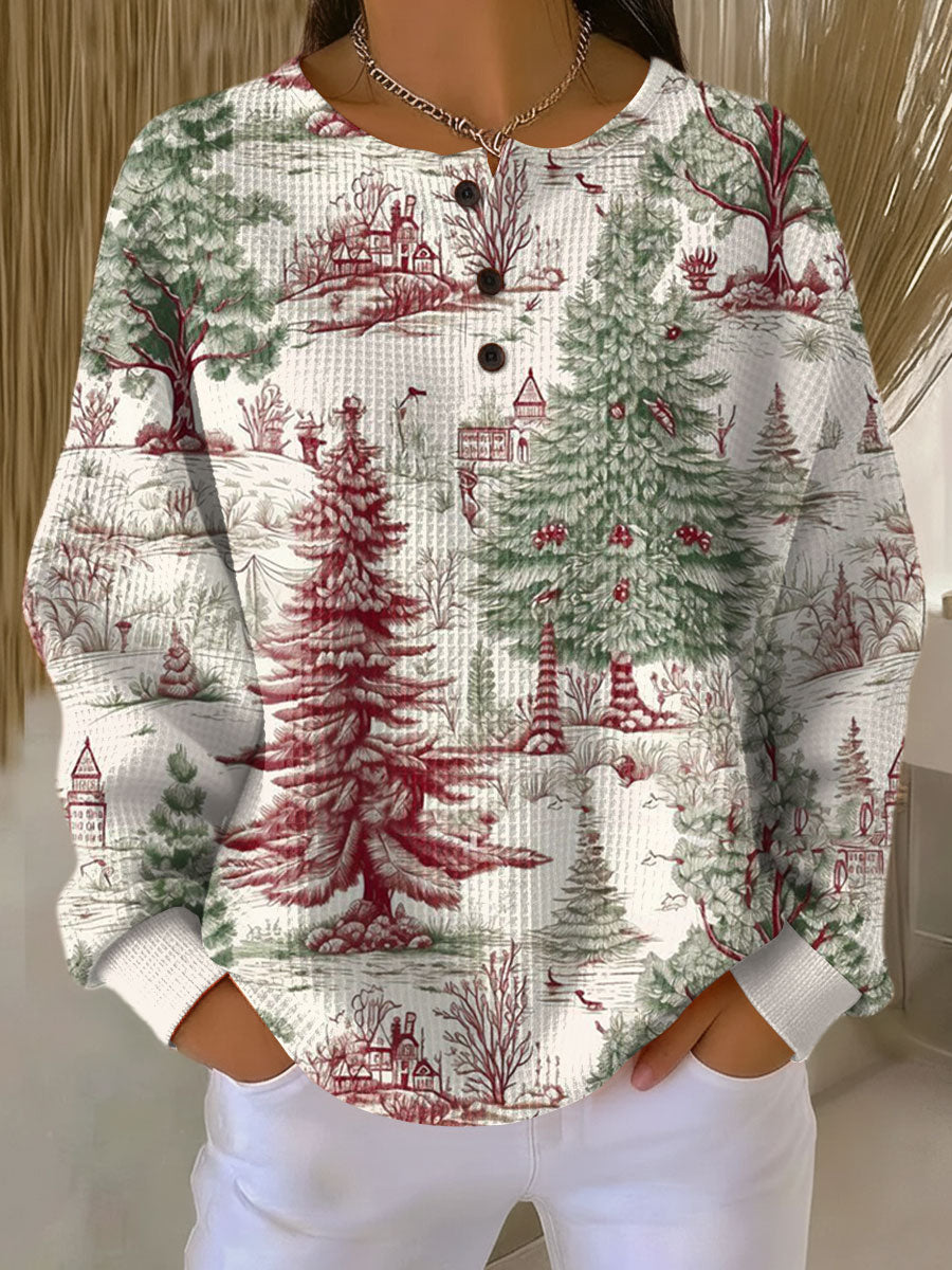 Clara | Pull tricot waffle chaud