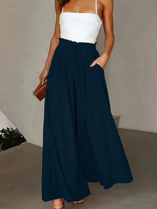Laure | Pantalon fluide à cordon
